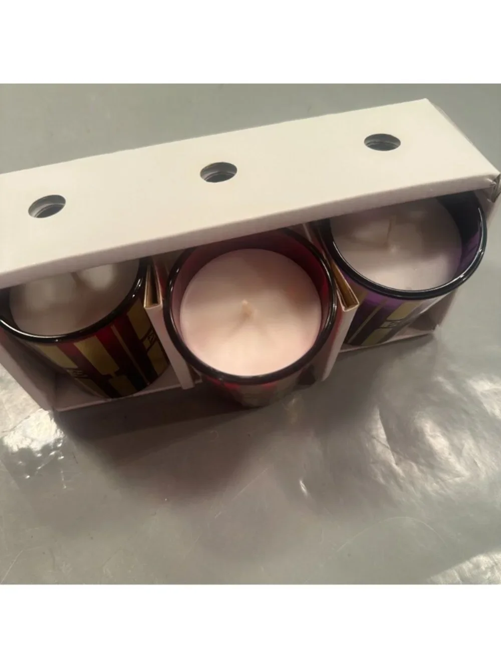 Elton John The Woodside Collection Set 3 Scented Candles Slatkin Essential Oils